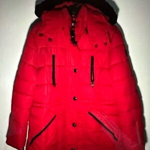Guess Puffer Winter Red Women’s Coat XL